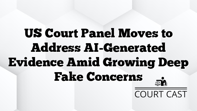 US Court Panel Moves to Address AI-Generated Evidence Amid Growing Deep Fake Concerns