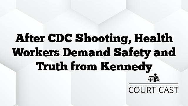 After CDC Shooting, Health Workers Demand Safety and Truth from Kennedy