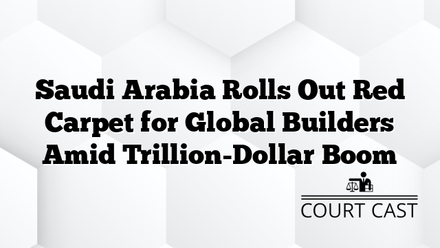 Saudi Arabia Rolls Out Red Carpet for Global Builders Amid Trillion-Dollar Boom