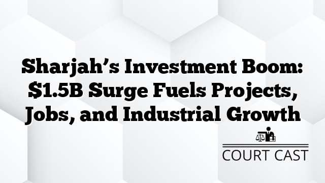 Sharjah’s Investment Boom: $1.5B Surge Fuels Projects, Jobs, and Industrial Growth
