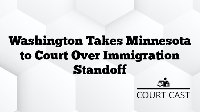 Washington Takes Minnesota to Court Over Immigration Standoff