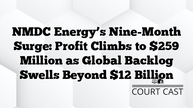 NMDC Energy’s Nine-Month Surge: Profit Climbs to $259 Million as Global Backlog Swells Beyond $12 Billion
