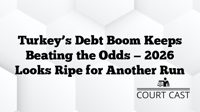Turkey’s Debt Boom Keeps Beating the Odds — 2026 Looks Ripe for Another Run