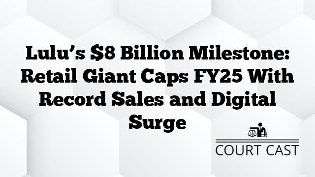 Lulu’s $8 Billion Milestone: Retail Giant Caps FY25 With Record Sales and Digital Surge