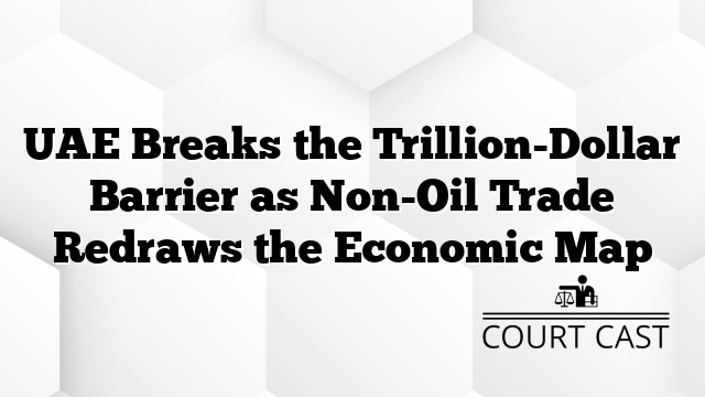 UAE Breaks the Trillion-Dollar Barrier as Non-Oil Trade Redraws the Economic Map