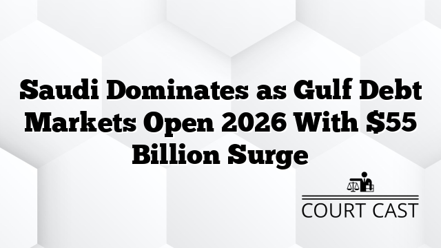Saudi Dominates as Gulf Debt Markets Open 2026 With $55 Billion Surge